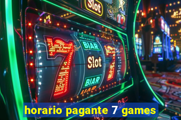 horario pagante 7 games